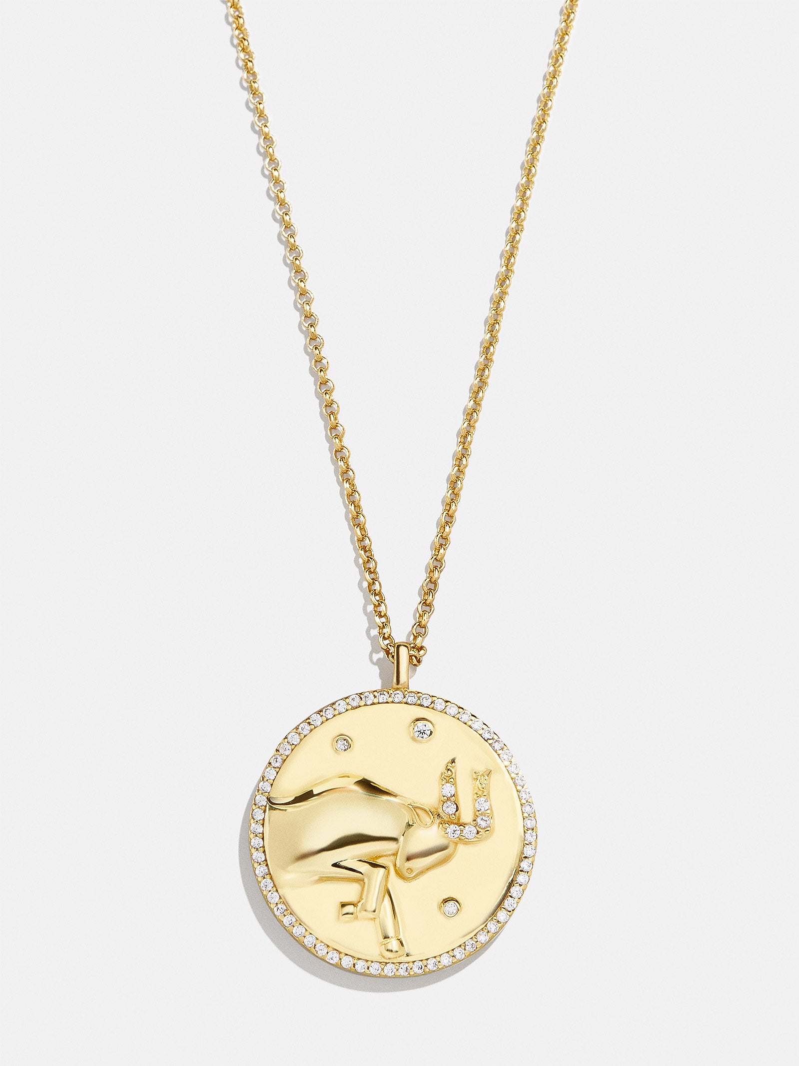 Premium Zodiac 18K Gold Medallion Necklace - Ultimate Astrology Jewelry