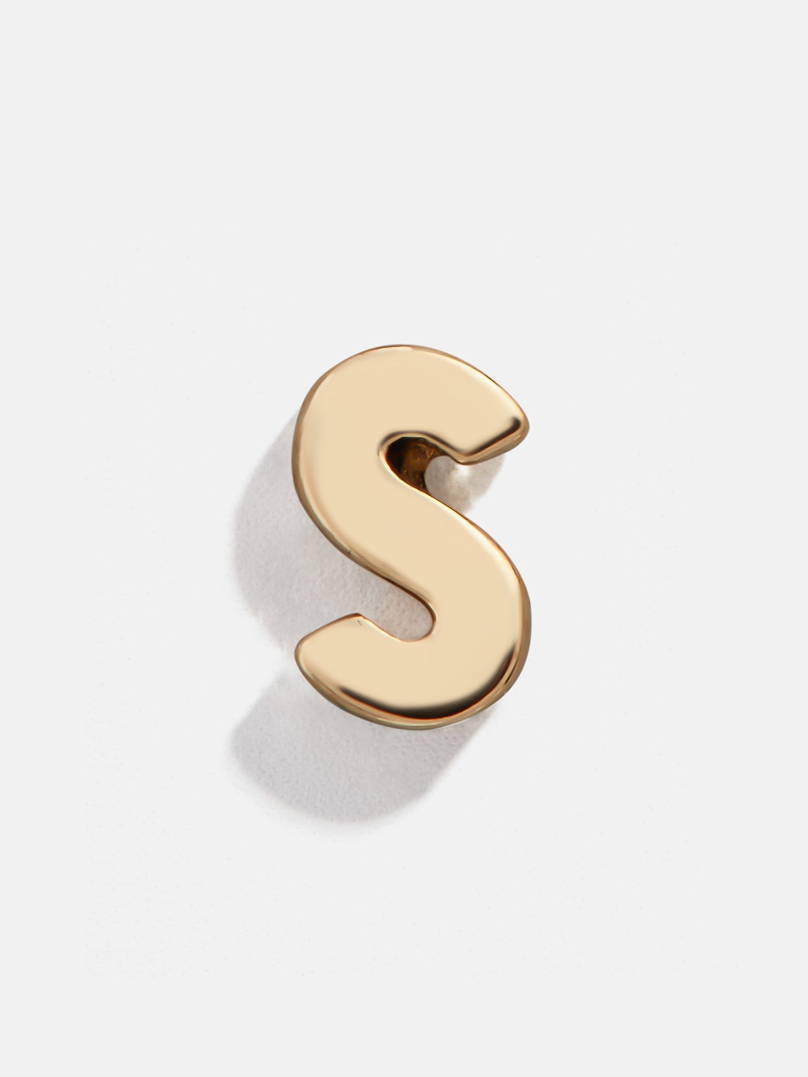 Premium 14K Solid Gold Initial Stud Earring - Personalized Luxury