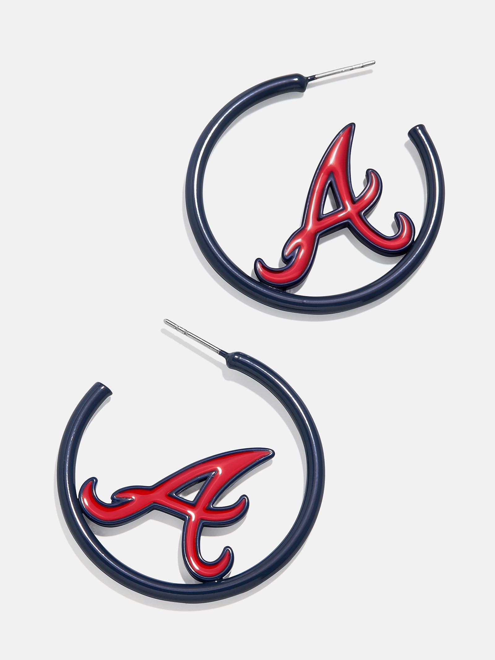 MLB Premium Enamel Hoops - Atlanta Braves Official Collection