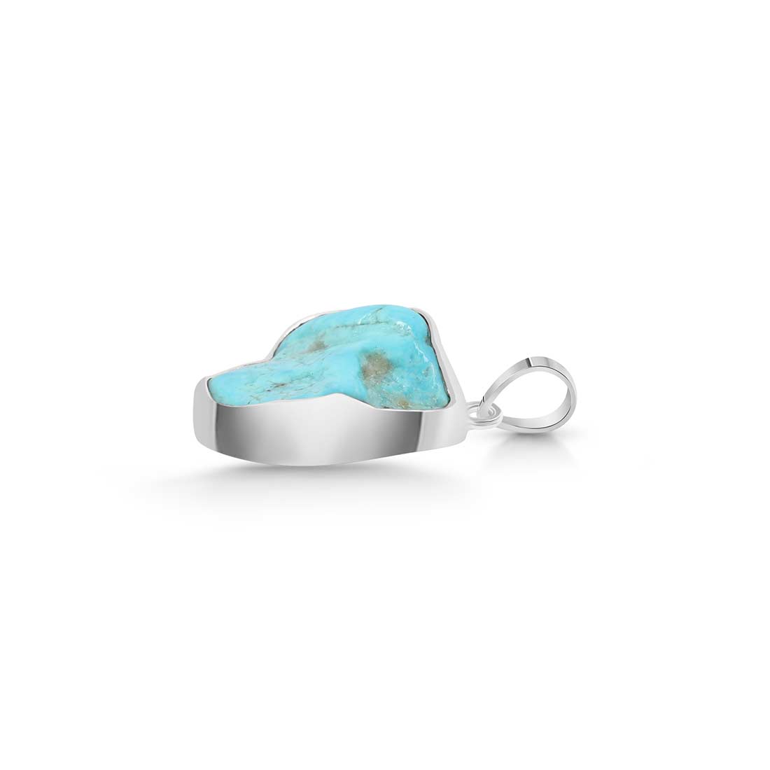 Premium Turquoise Rough Pendant - TRQ-P-38