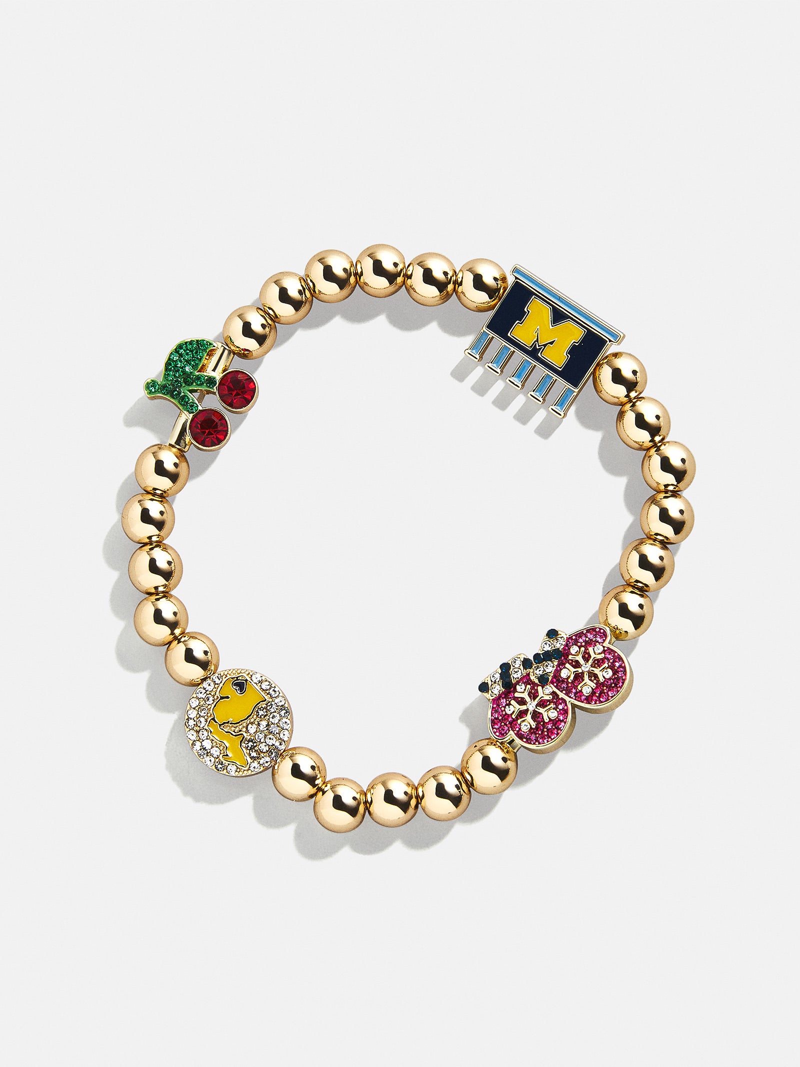 Premium University of Michigan Pisa Bracelet - Ultimate School Spirit Accessory