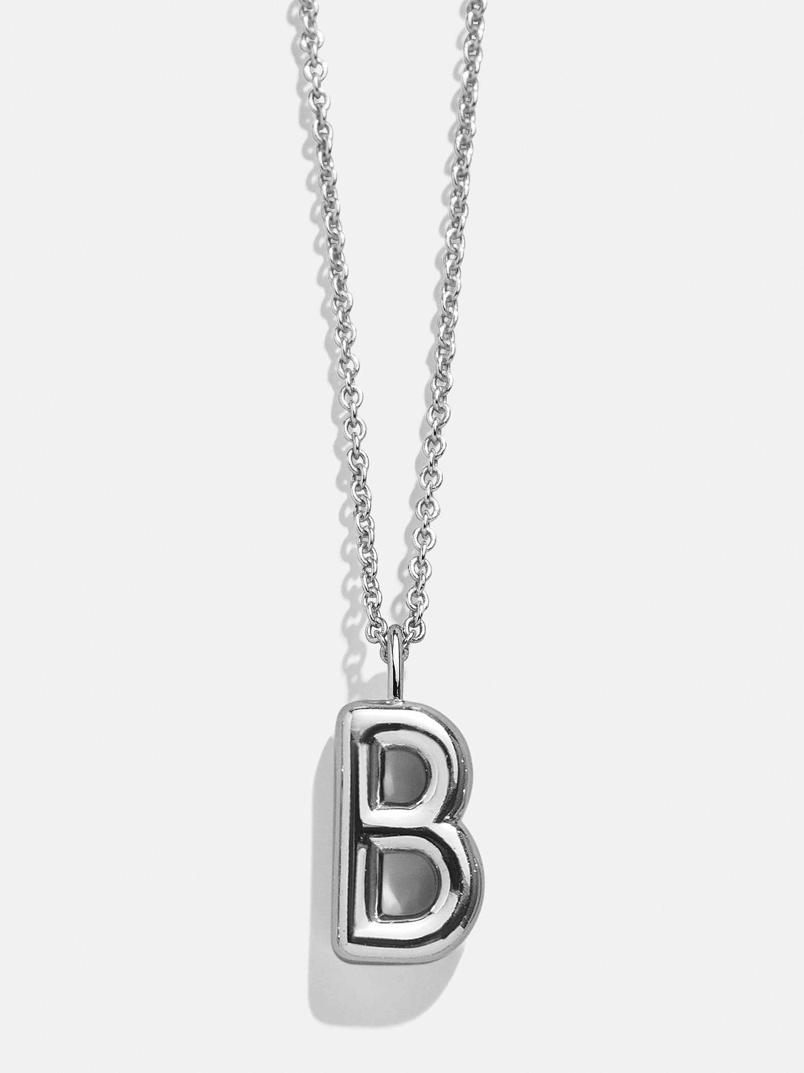 Premium Sterling Silver Custom Initial Necklace - Personalized Minimalist Jewelry