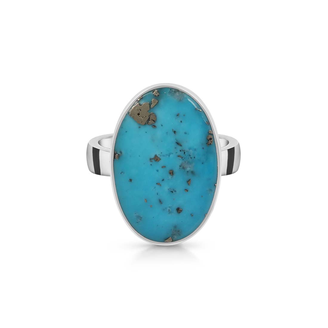 Premium Turquoise Adjustable Ring - TRQ-R-211 | Sagacia Jewelry