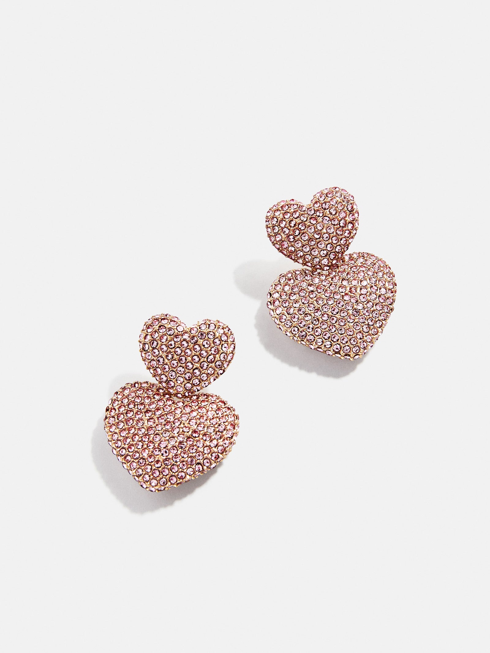 Premium Harley Blush Statement Earrings - Ultimate Romantic Sparkle