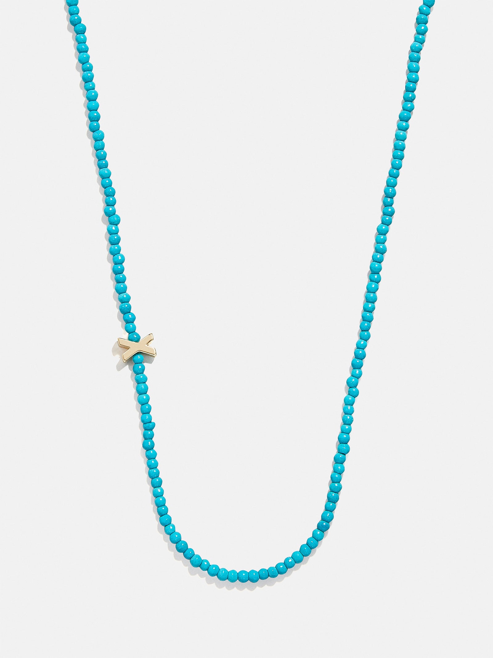 Premium Turquoise Initial Necklace - Personalized & Vibrant