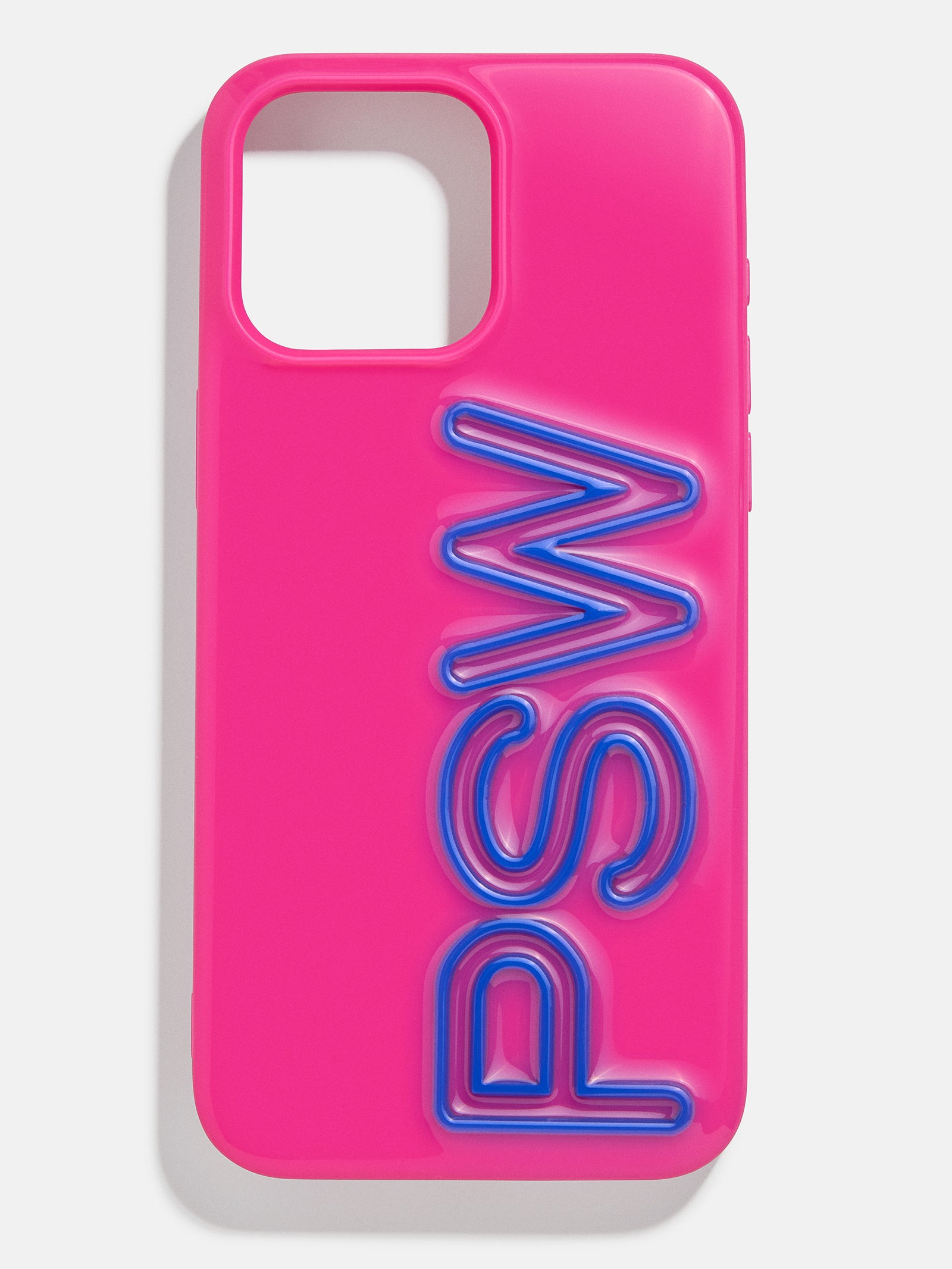 Ultimate Custom iPhone Case - Hot Pink & Cobalt | Premium Protection