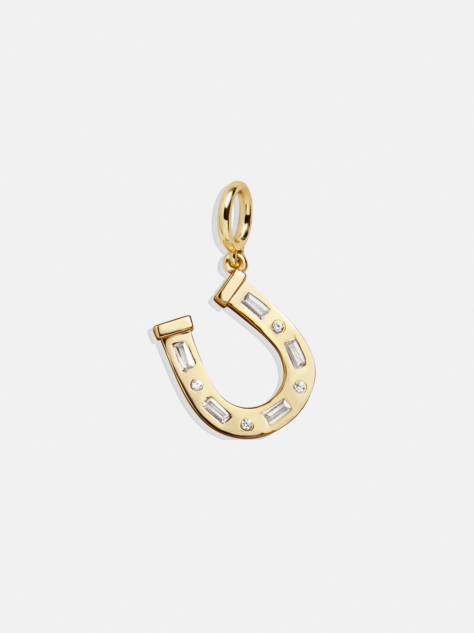 Premium Luck Cluster Charm - Golden Horseshoe