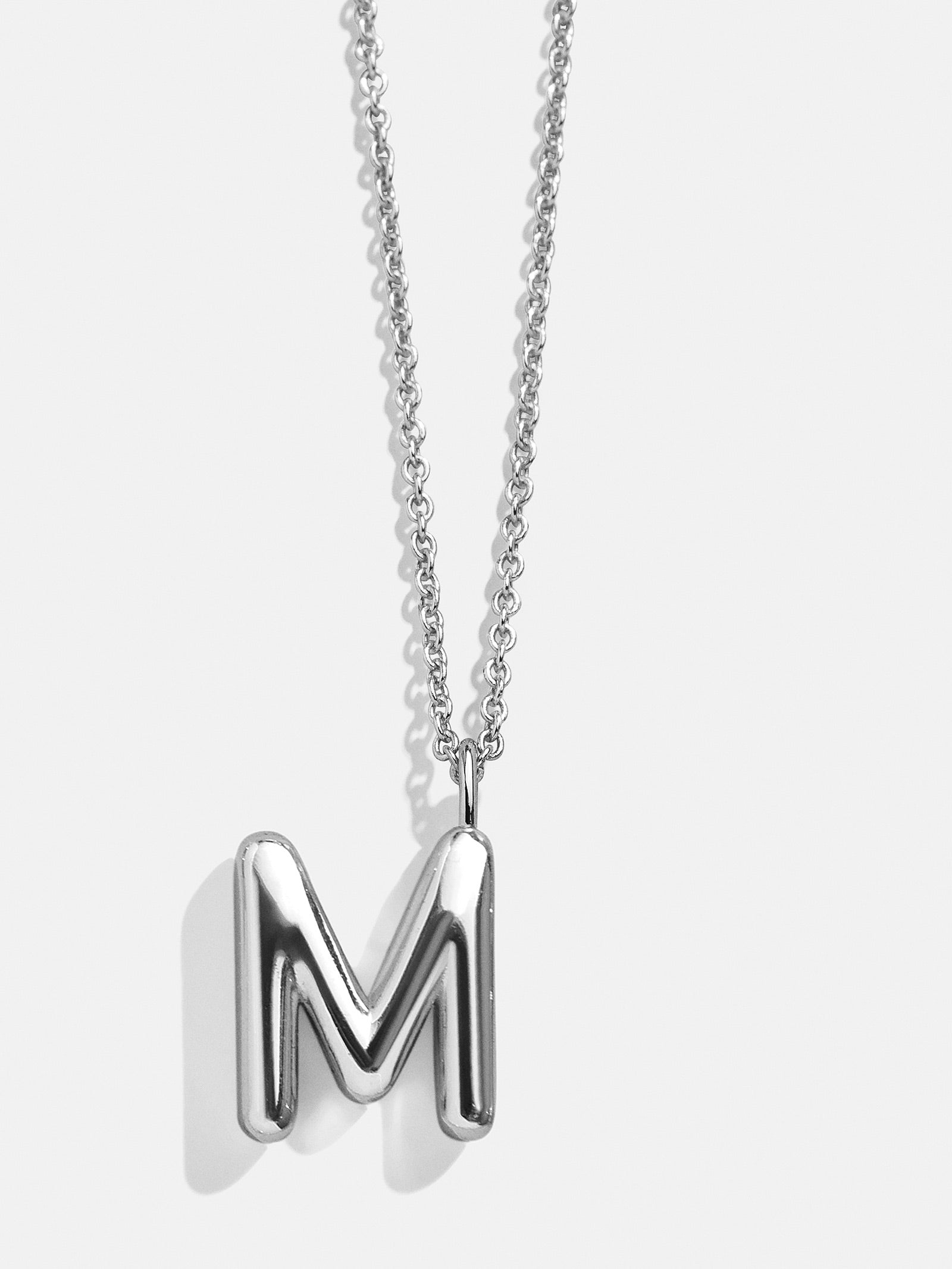 Premium Sterling Silver Custom Initial Necklace - Personalized Minimalist Jewelry