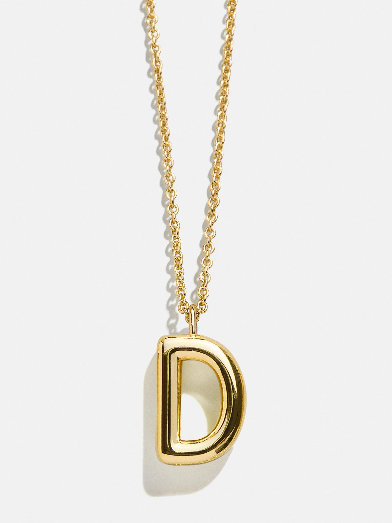 Premium 18K Gold Custom Initial Necklace - Adjustable & Elegant