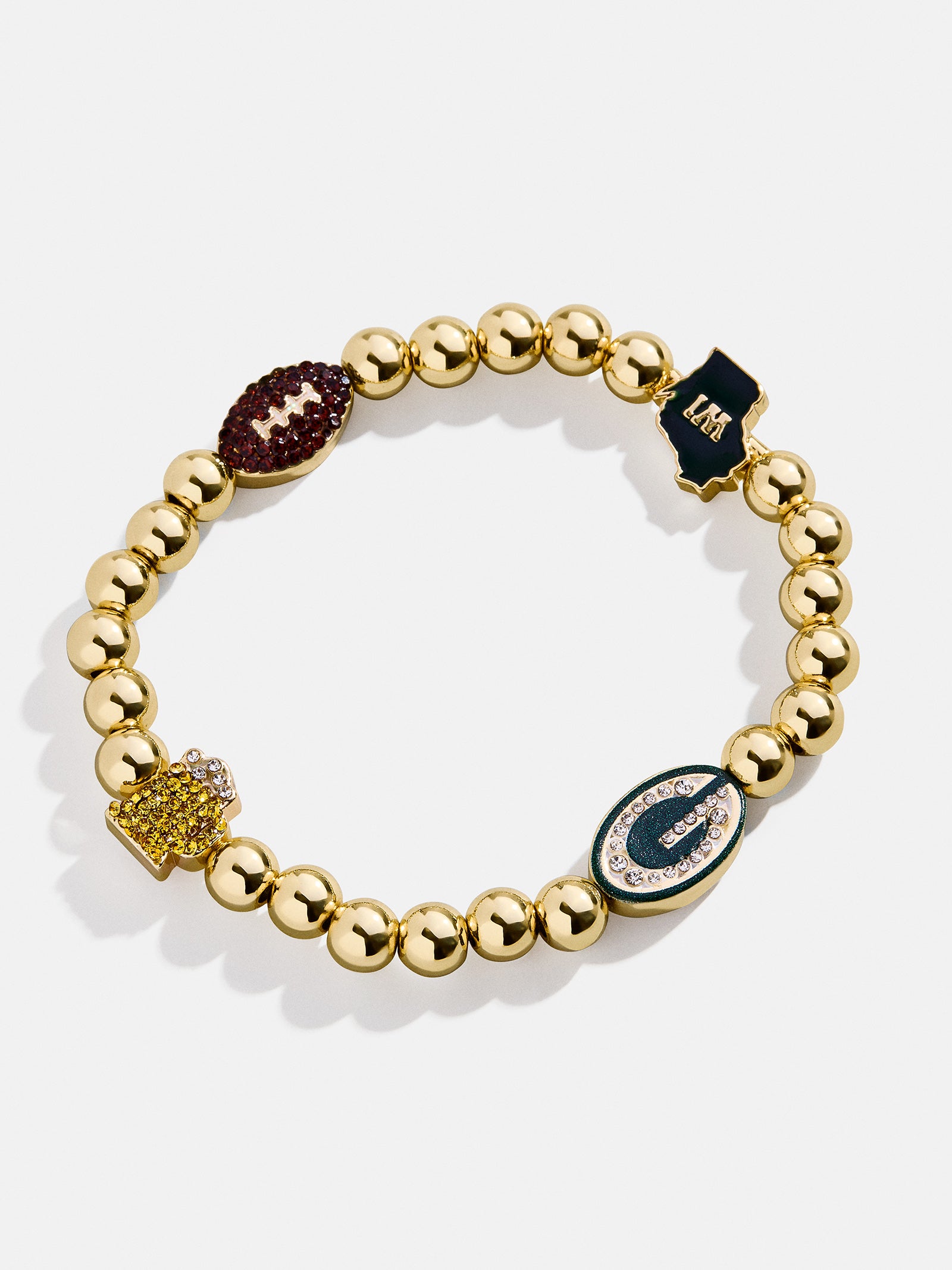 Premium Green Bay Packers NFL Charm Bracelet - Ultimate Fan Accessory