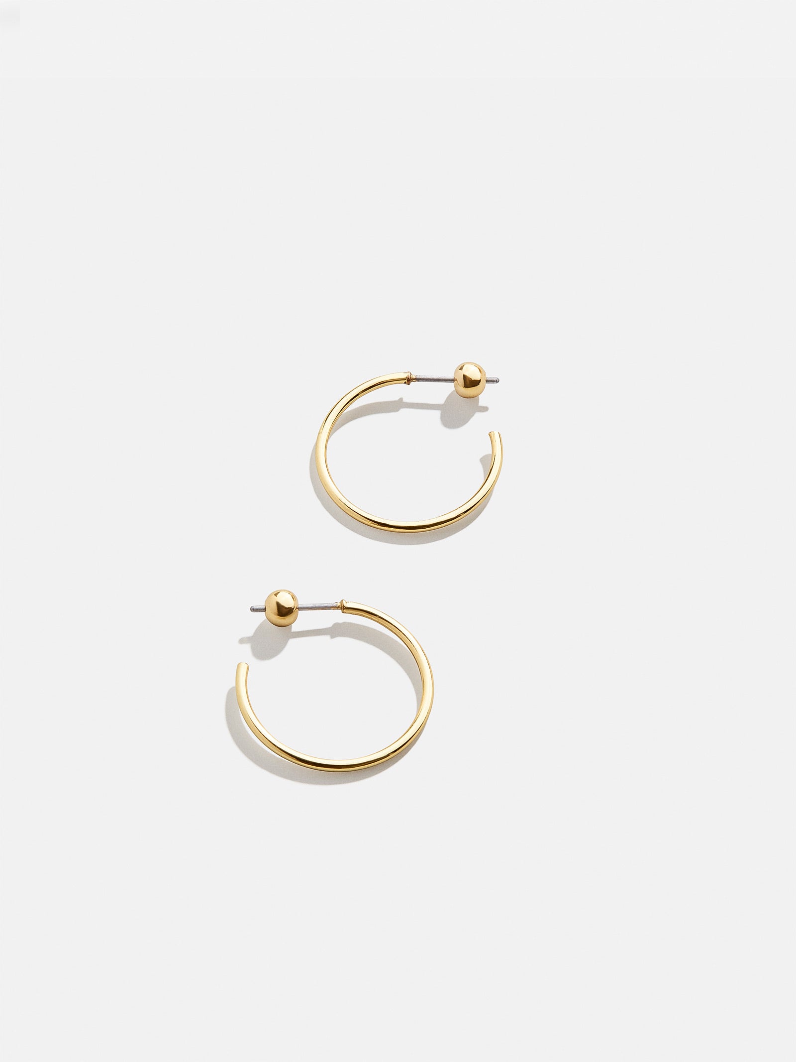 Premium Dalilah Hoop Earrings - 20MM Gold