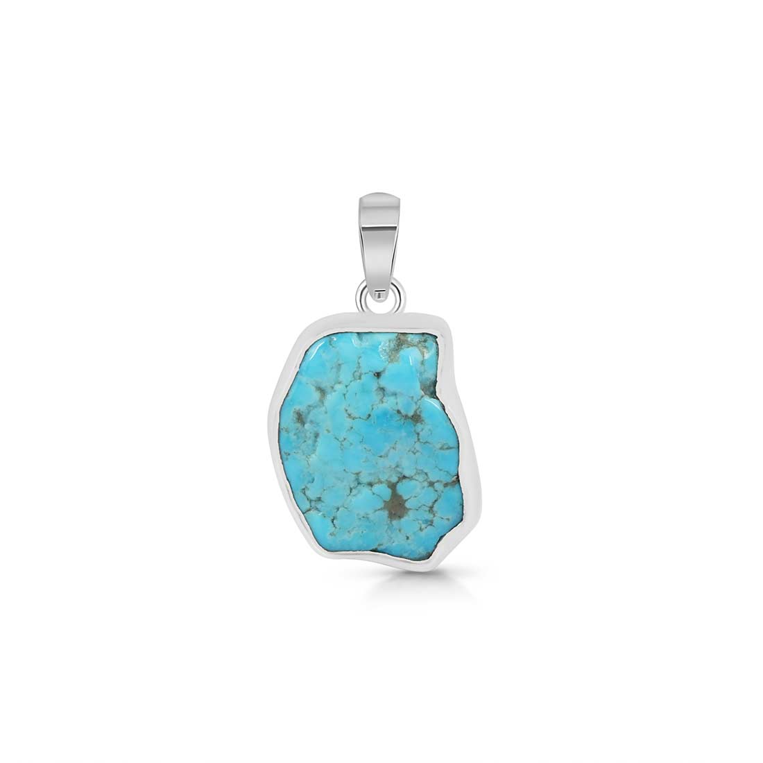 Premium Turquoise Rough Pendant - Authentic Sagacia Jewelry (TRQ-P-45)