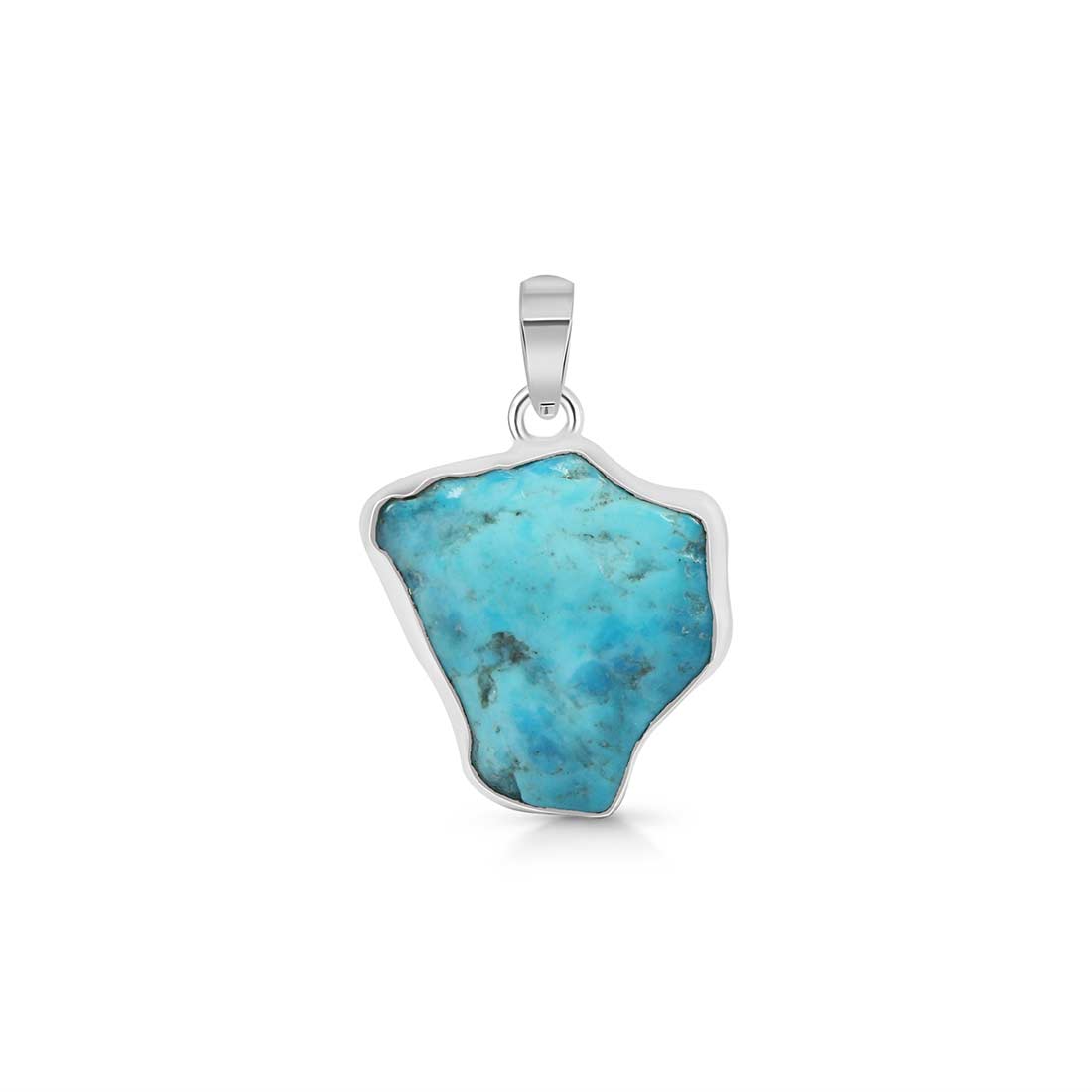 Premium Turquoise Rough Pendant - TRQ-P-65 | Authentic Sagacia Jewelry