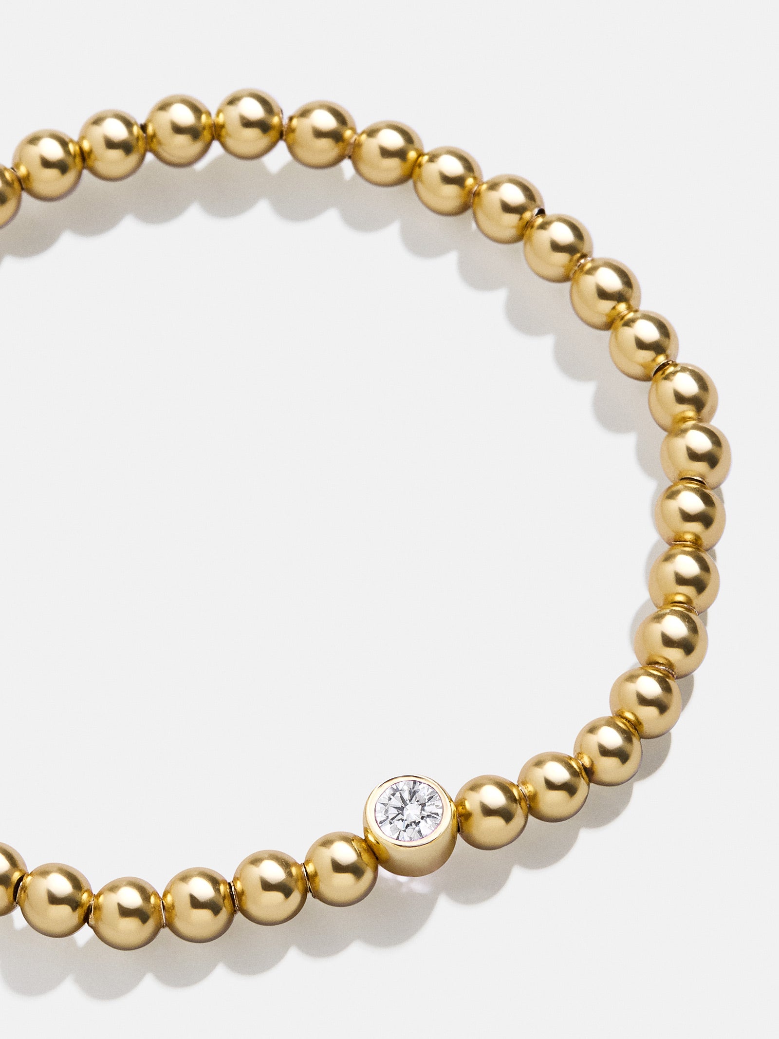 Ultimate 18K Gold Birthstone Pisa Bracelet - Crystal Elegance