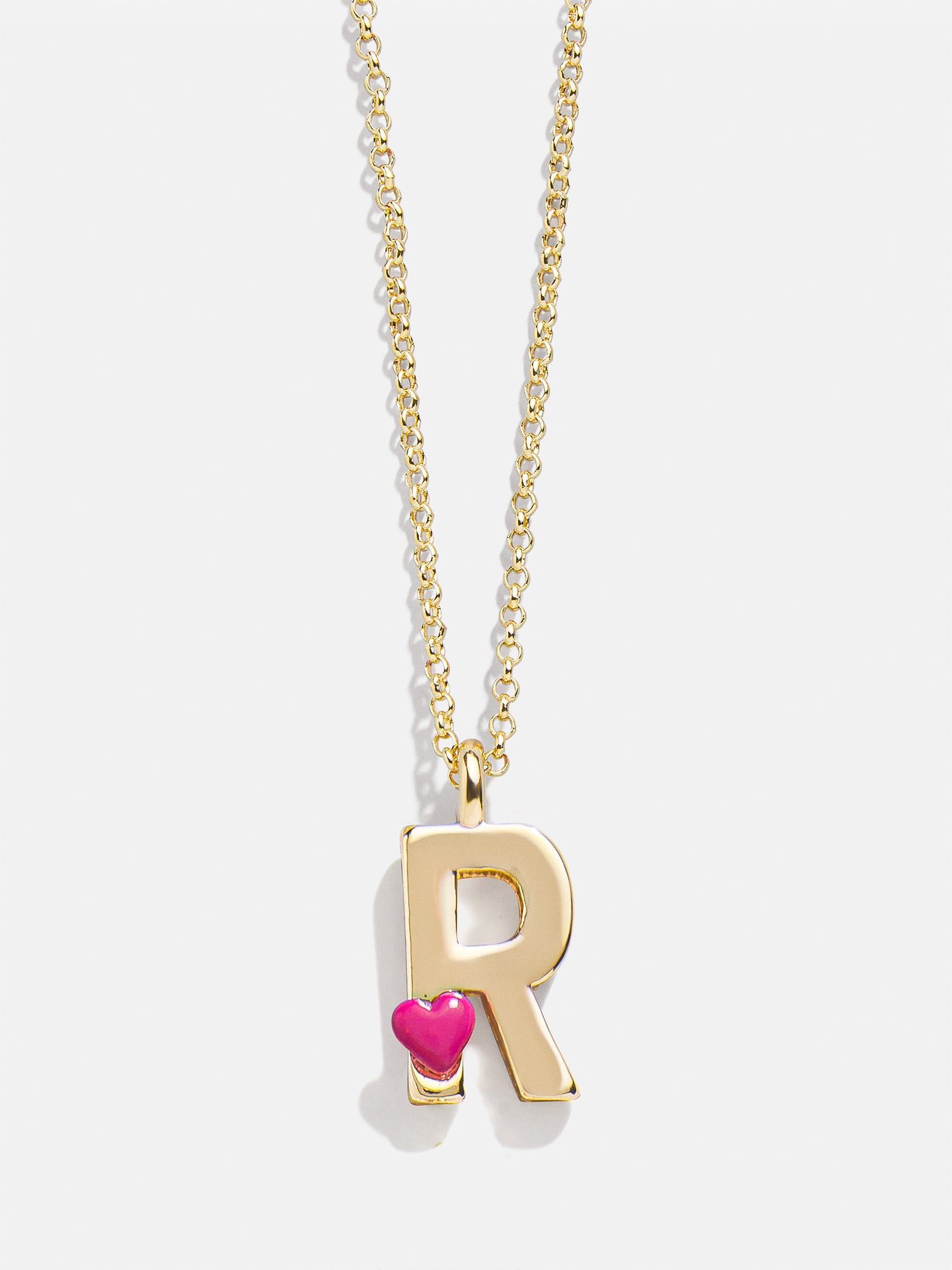 Premium Kids' Heart Initial Necklace - Personalized Gold Jewelry