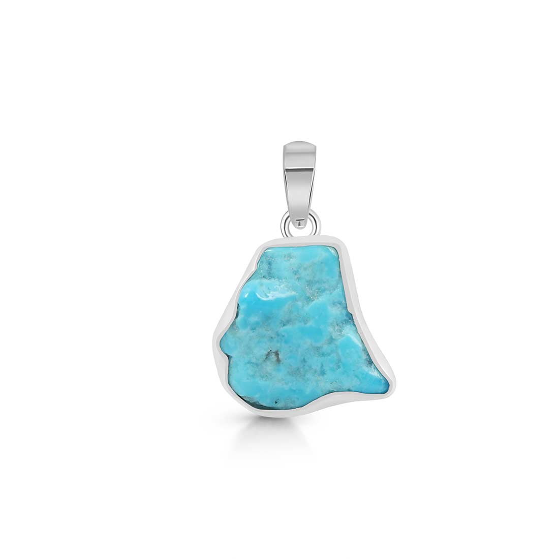 Premium Turquoise Rough Pendant - TRQ-P-60 | Sagacia Jewelry