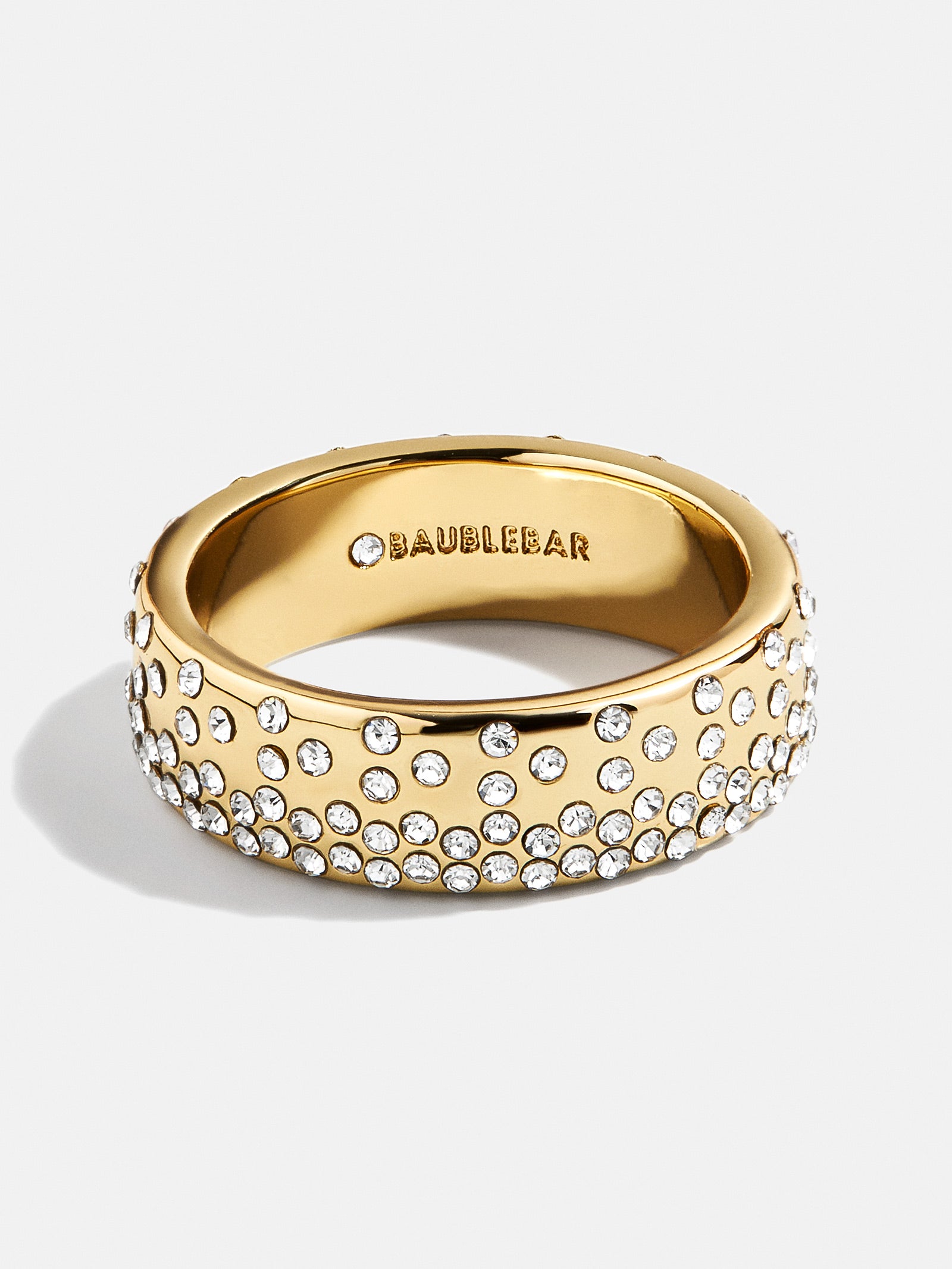 Premium Lola Ring - Gold Pavé Sparkle