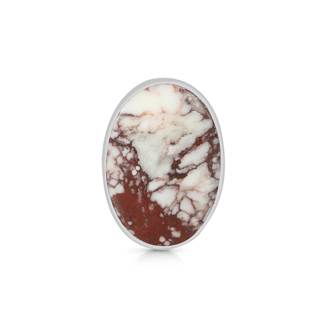 Premium Wild Horse Jasper Adjustable Ring - Elegant Statement Jewelry (WOJ-R-53)