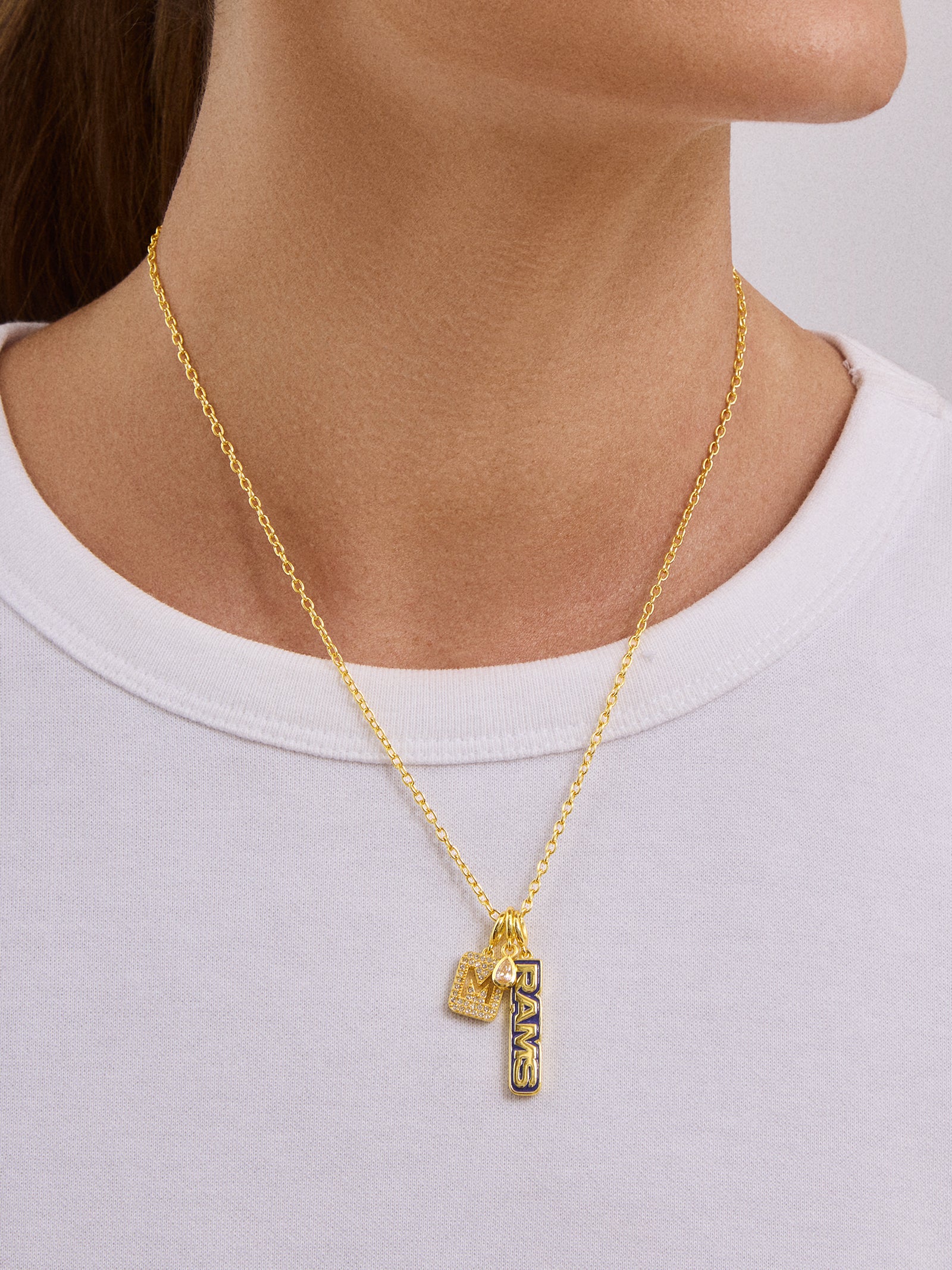 Premium NFL Cluster Charm - Los Angeles Rams by Erin Andrews x BaubleBar