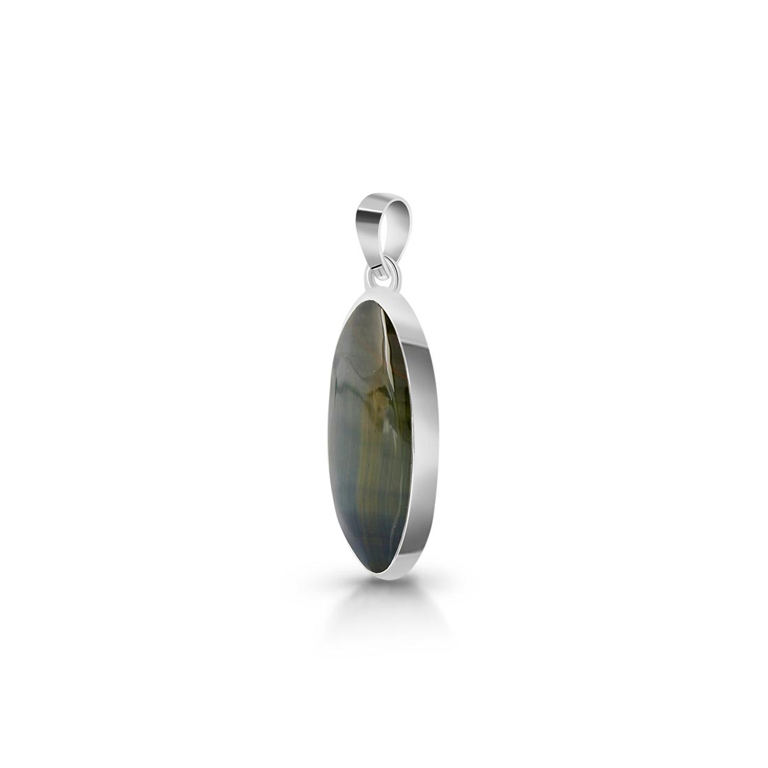 Premium Blue Tiger Eye Pendant - Ultimate Confidence Booster