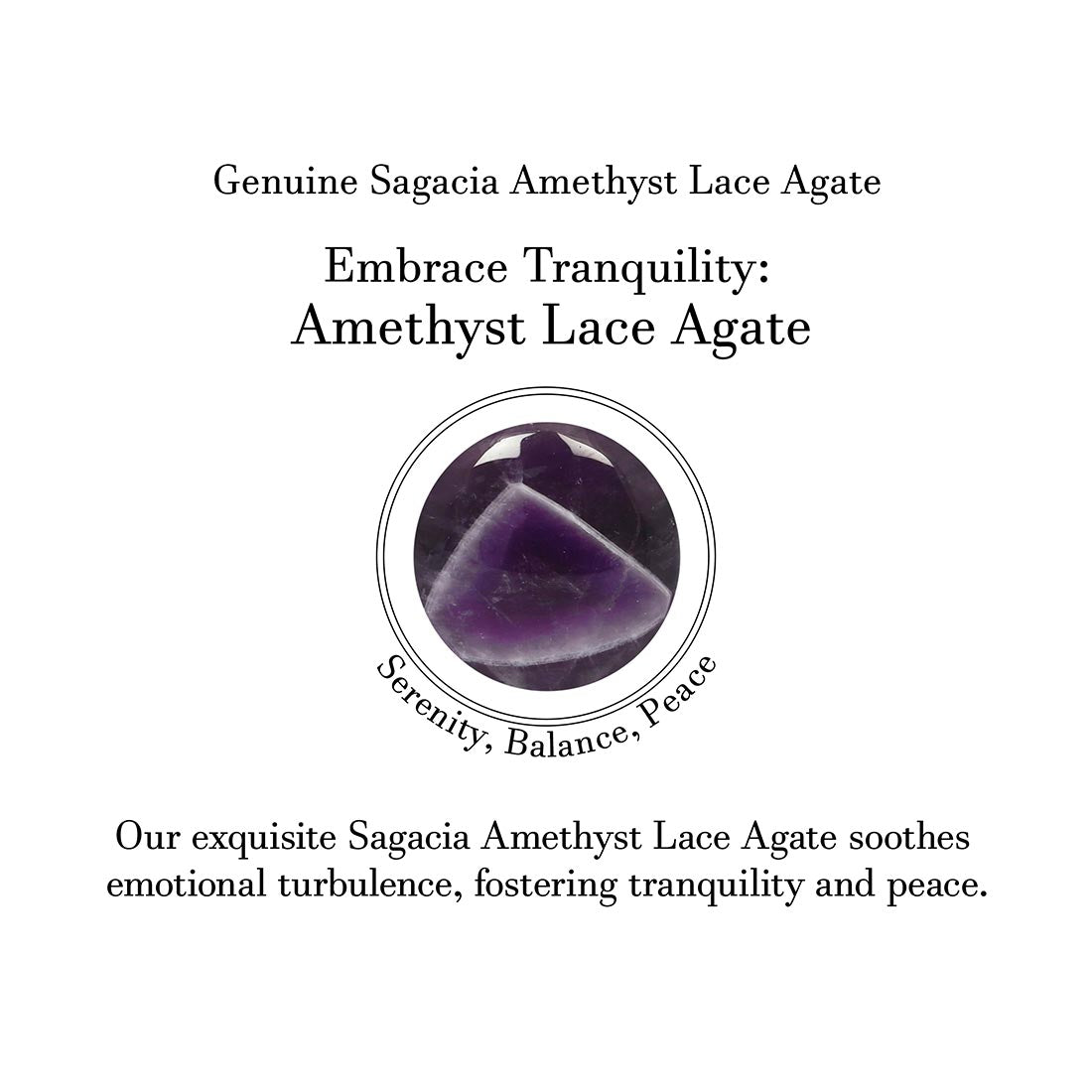 Premium Amethyst Lace Agate Pendant - Ultimate Elegance