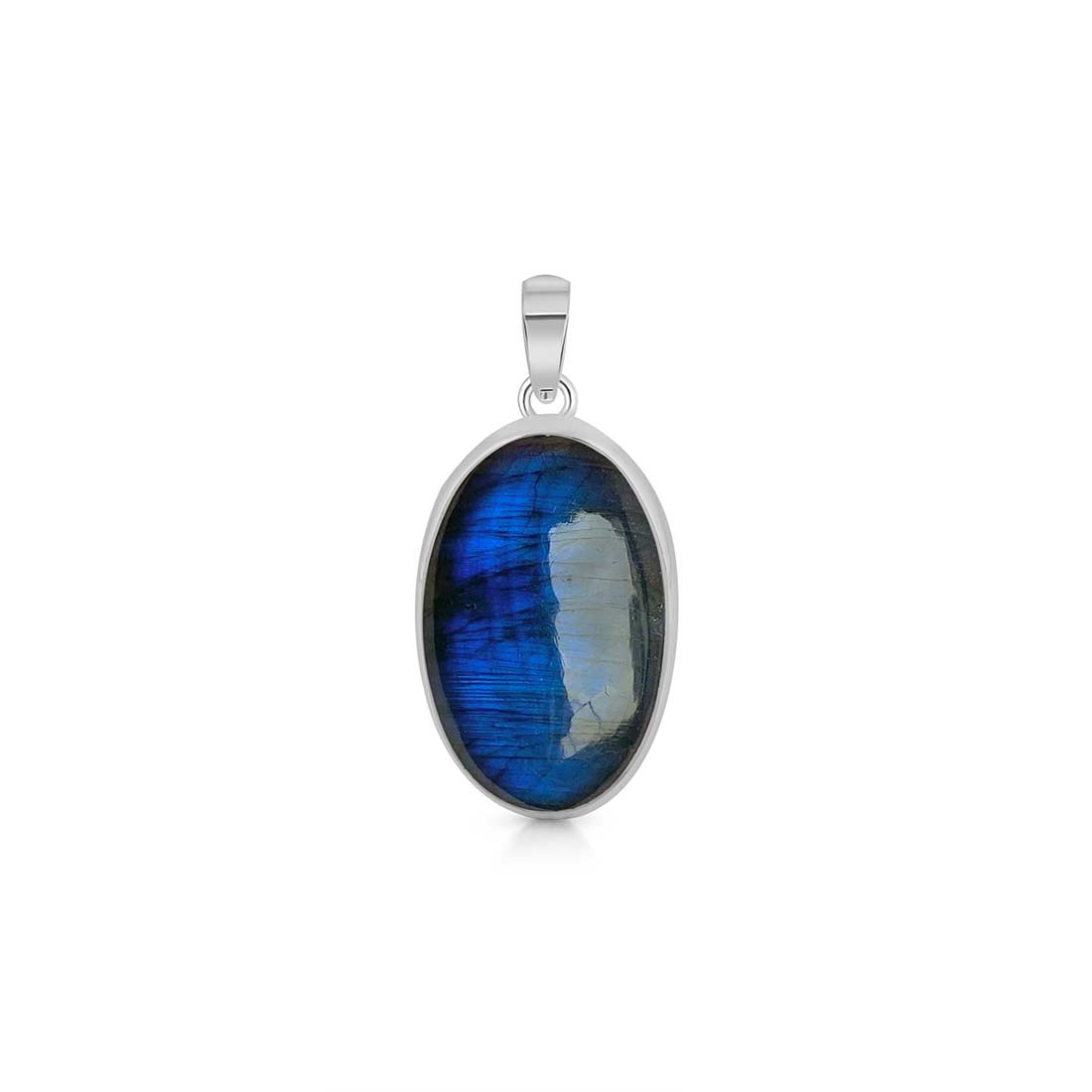 Premium Labradorite Transformation Pendant - Sagacia Jewelry (LBD-P-12)