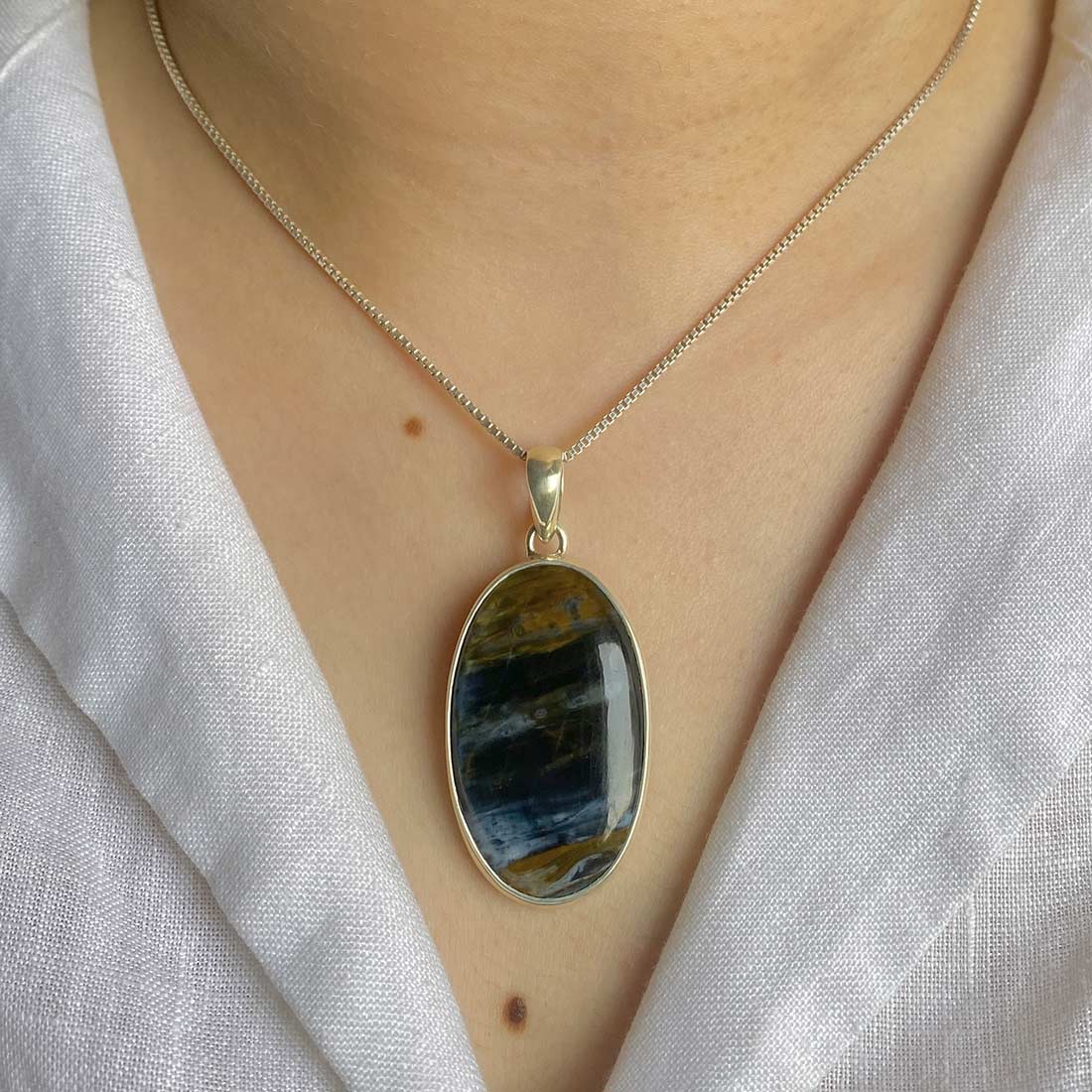 Premium Statement Pietersite Pendant - PIT-P-25