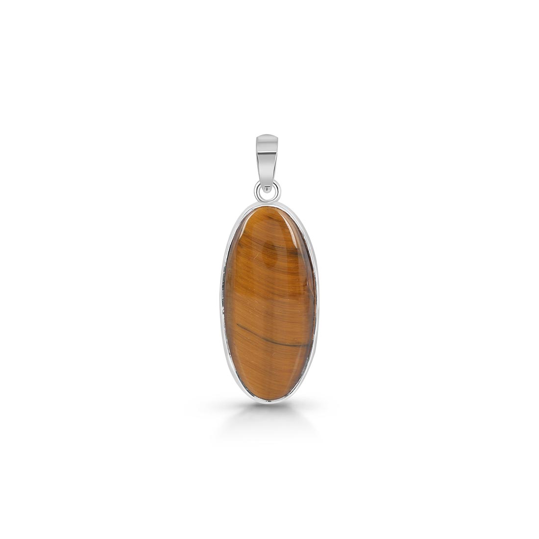 Premium Tiger Eye Pendant - Ultimate Statement Piece (TGE-P-21)