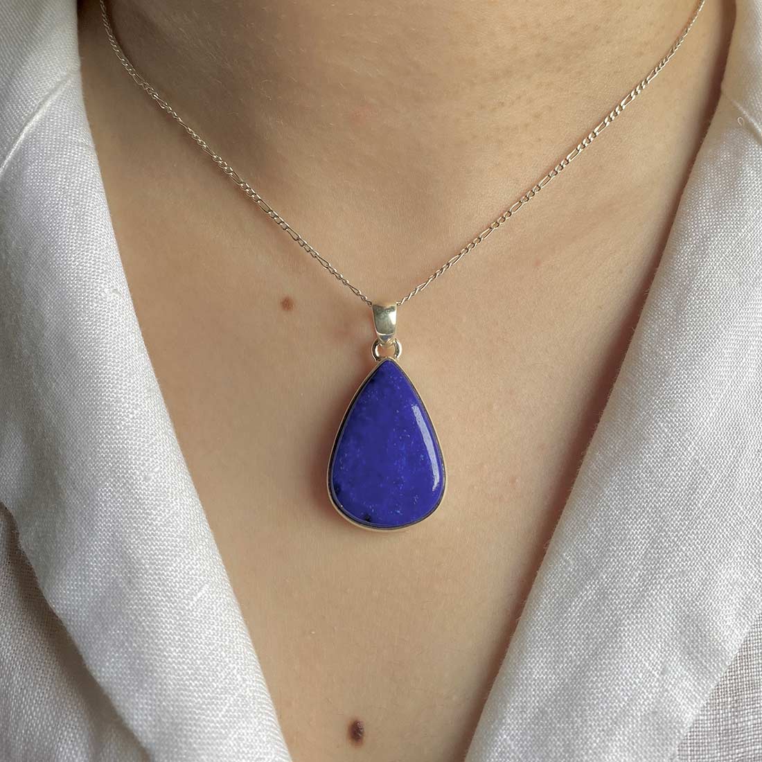 Premium Lapis Statement Pendant - LLP-P-39