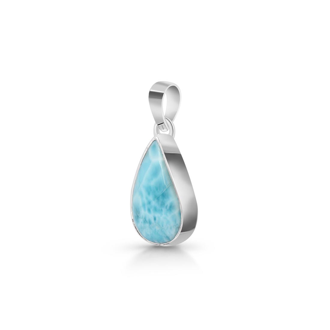 Premium Larimar Healing Pendant - Ultimate Elegance