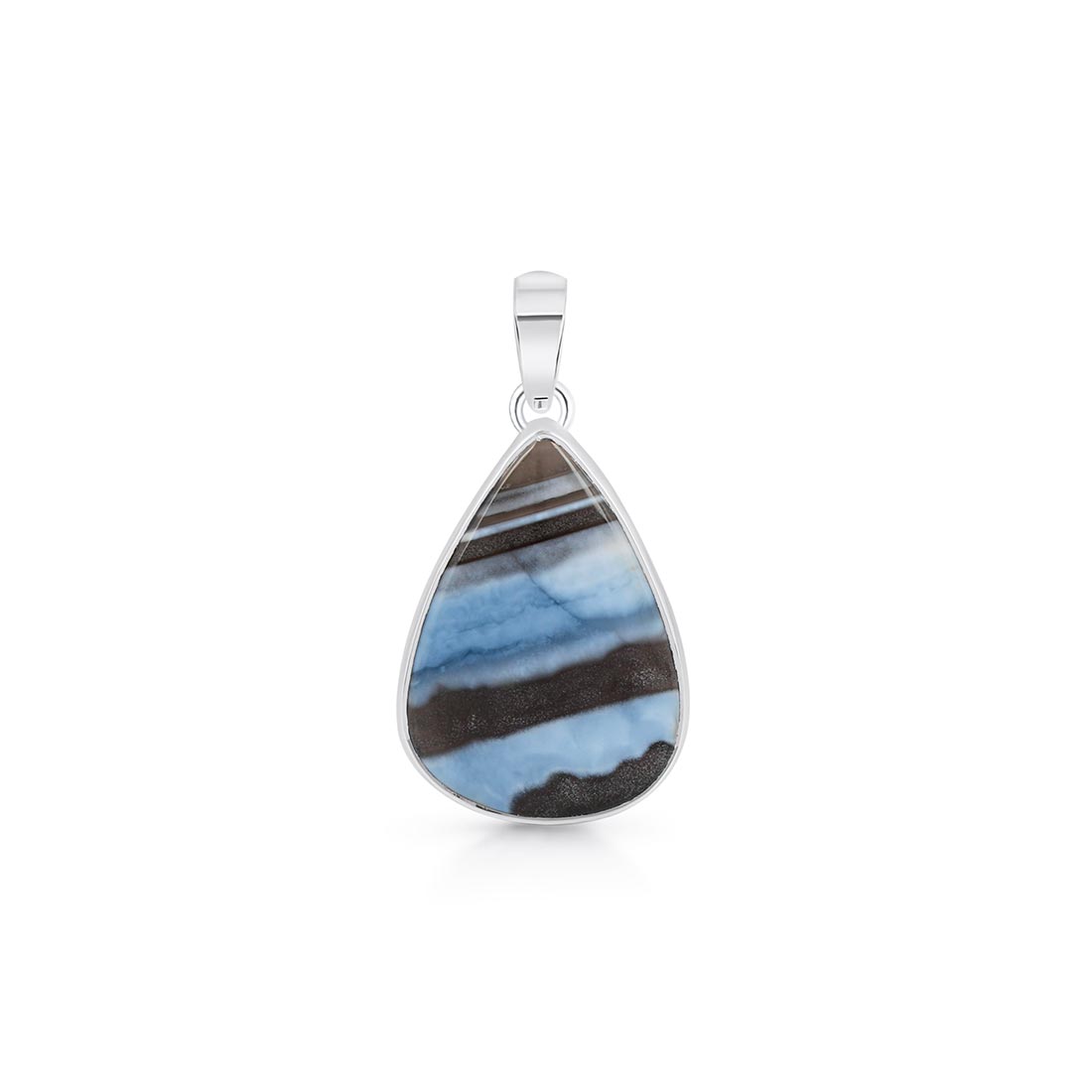 Premium Blue Opal Pendant - Ultimate Elegance (BLO-P-5)