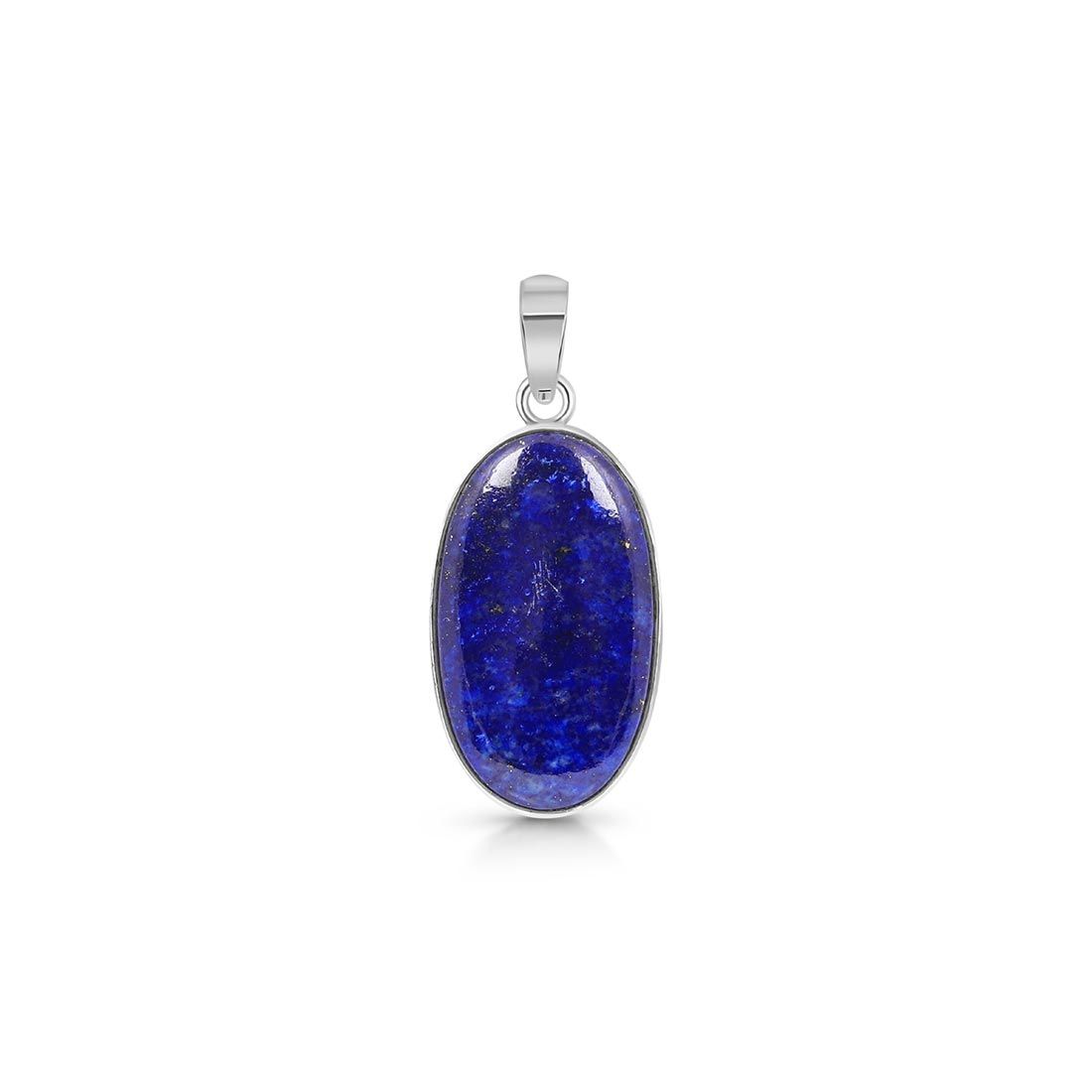Premium Lapis Statement Pendant - Elegant Blue Jewelry