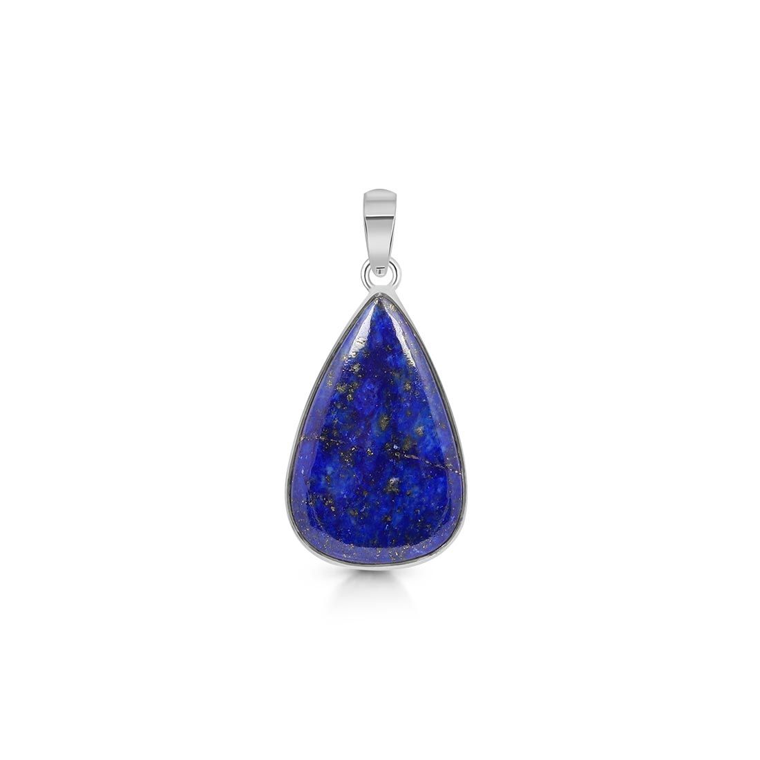 Premium Lapis Pendant - Elegant Blue Statement Necklace