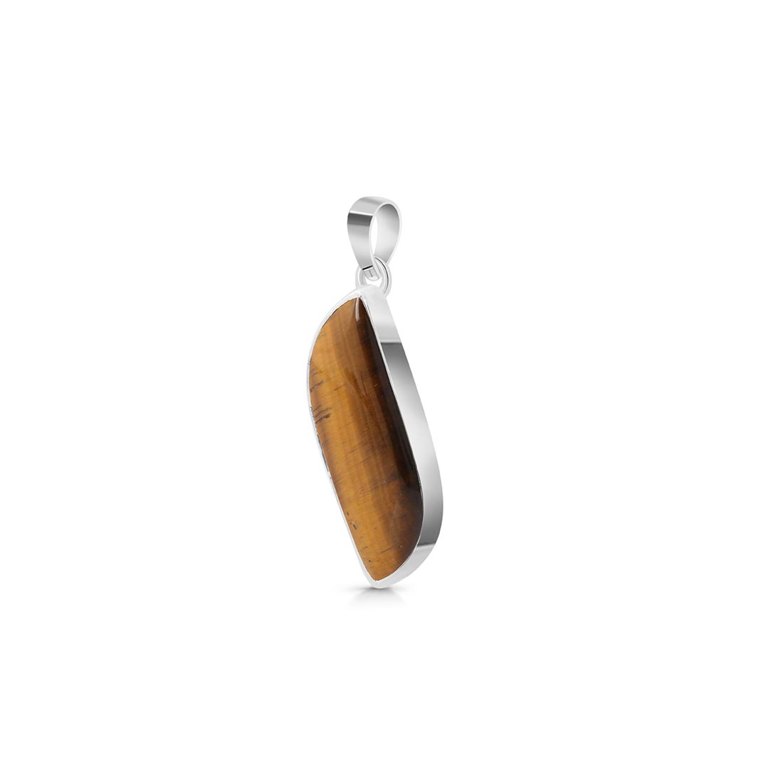 Premium Tiger Eye Pendant - Ultimate Elegance (TGE-P-20)