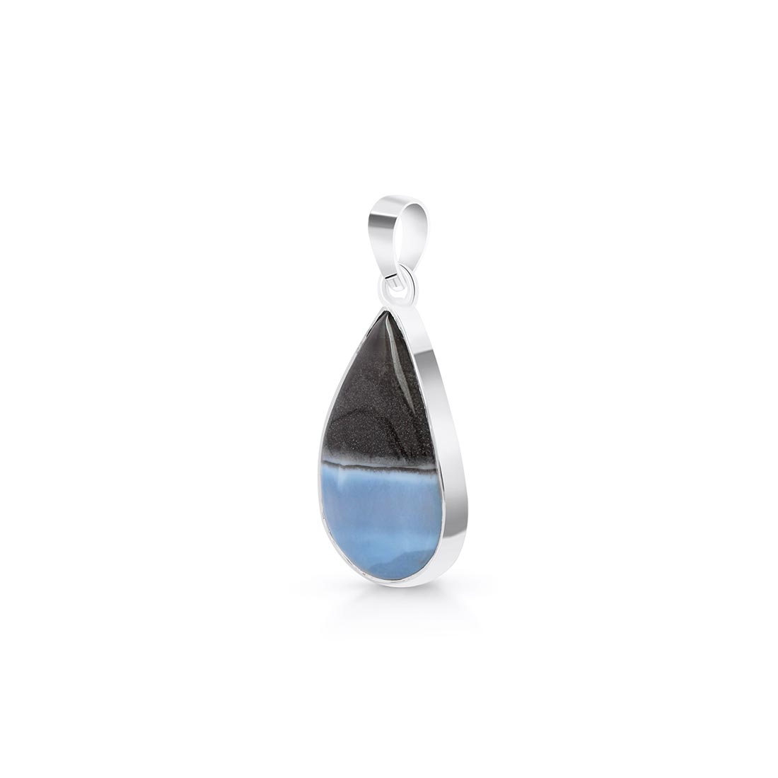 Premium Blue Opal Pendant - Ultimate Elegance (BLO-P-2)