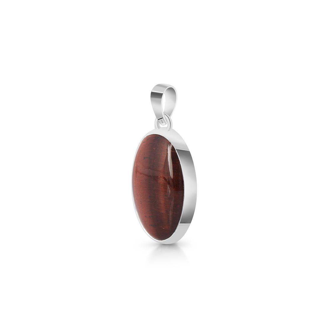 Premium Red Tiger Eye Pendant - Ultimate Statement Jewelry