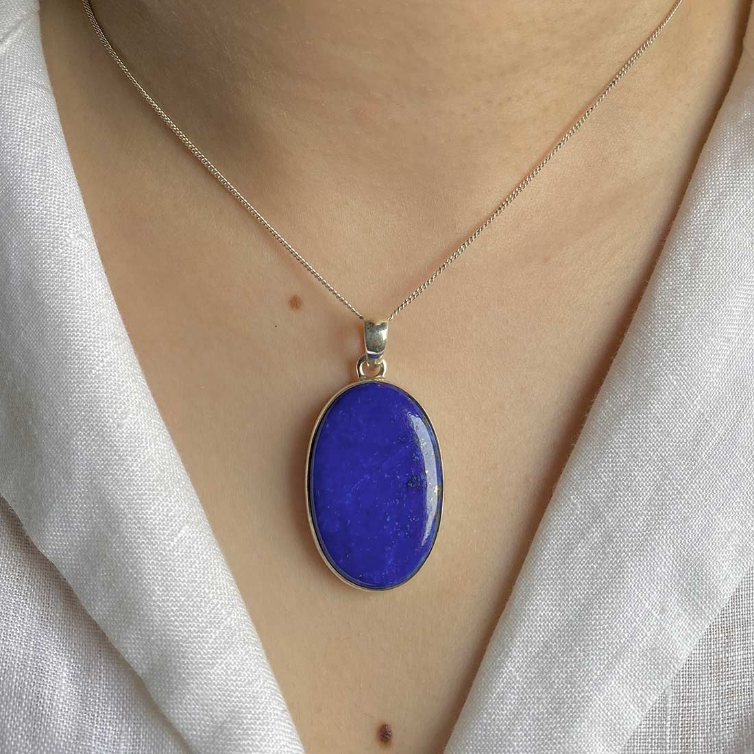 Premium Lapis Pendant - Ultimate Statement Jewelry