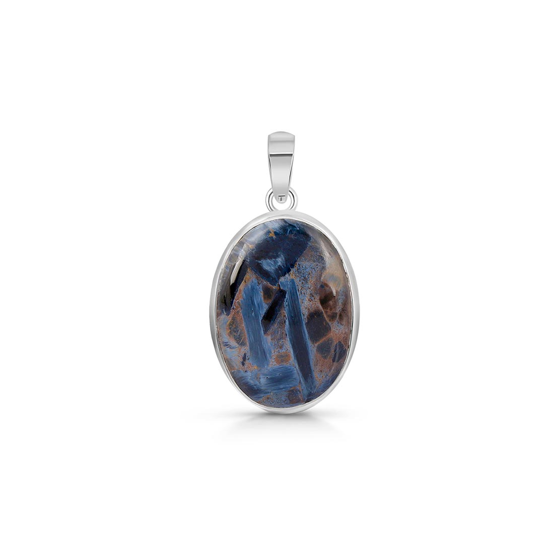 Premium Statement Pietersite Pendant - 925 Sterling Silver