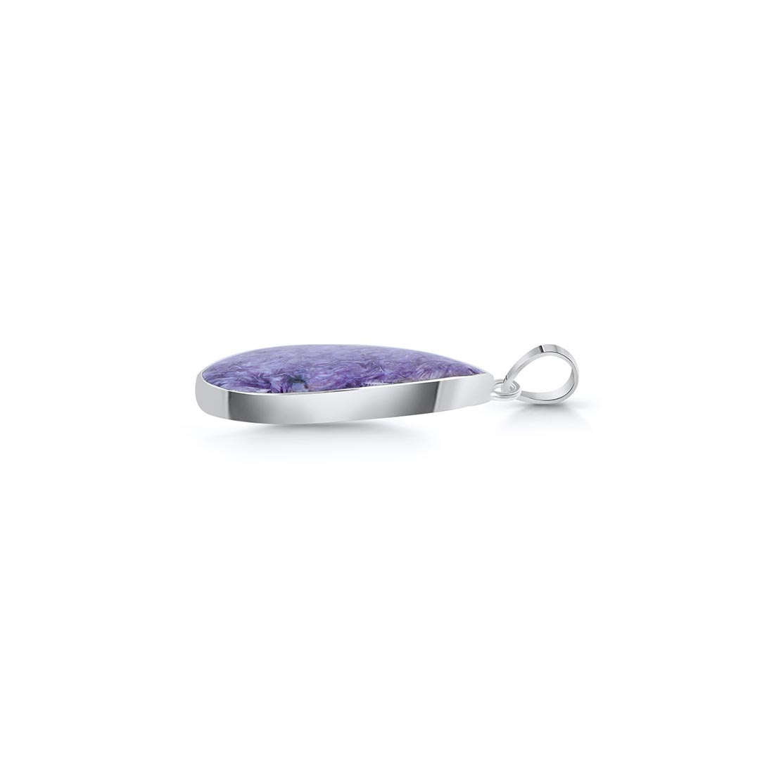 Premium Charoite Pendant - CHR-P-33 | Sagacia Jewelry