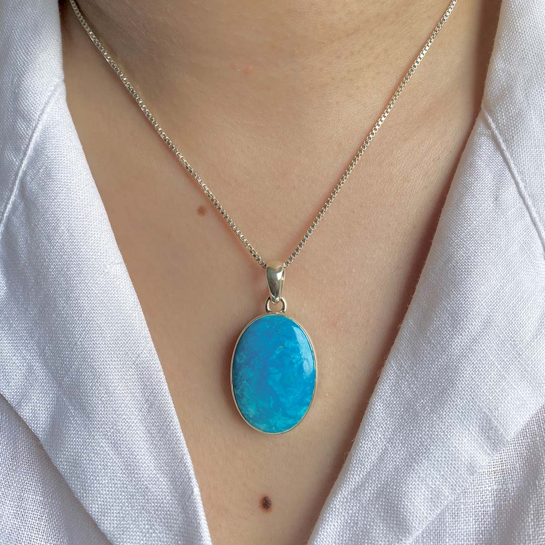 Premium Turquoise Statement Pendant - TRQ-P-16