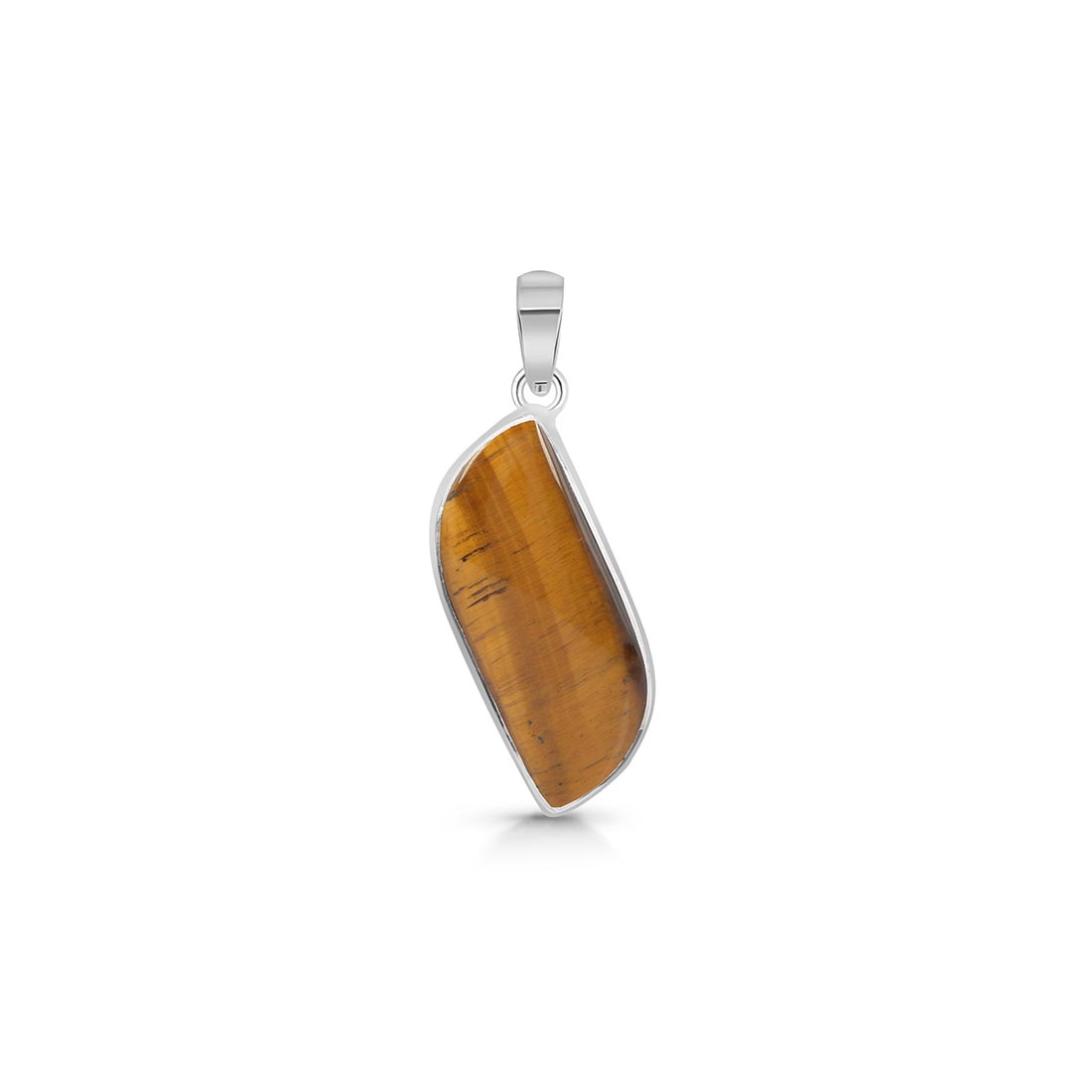 Premium Tiger Eye Pendant - Ultimate Elegance (TGE-P-20)