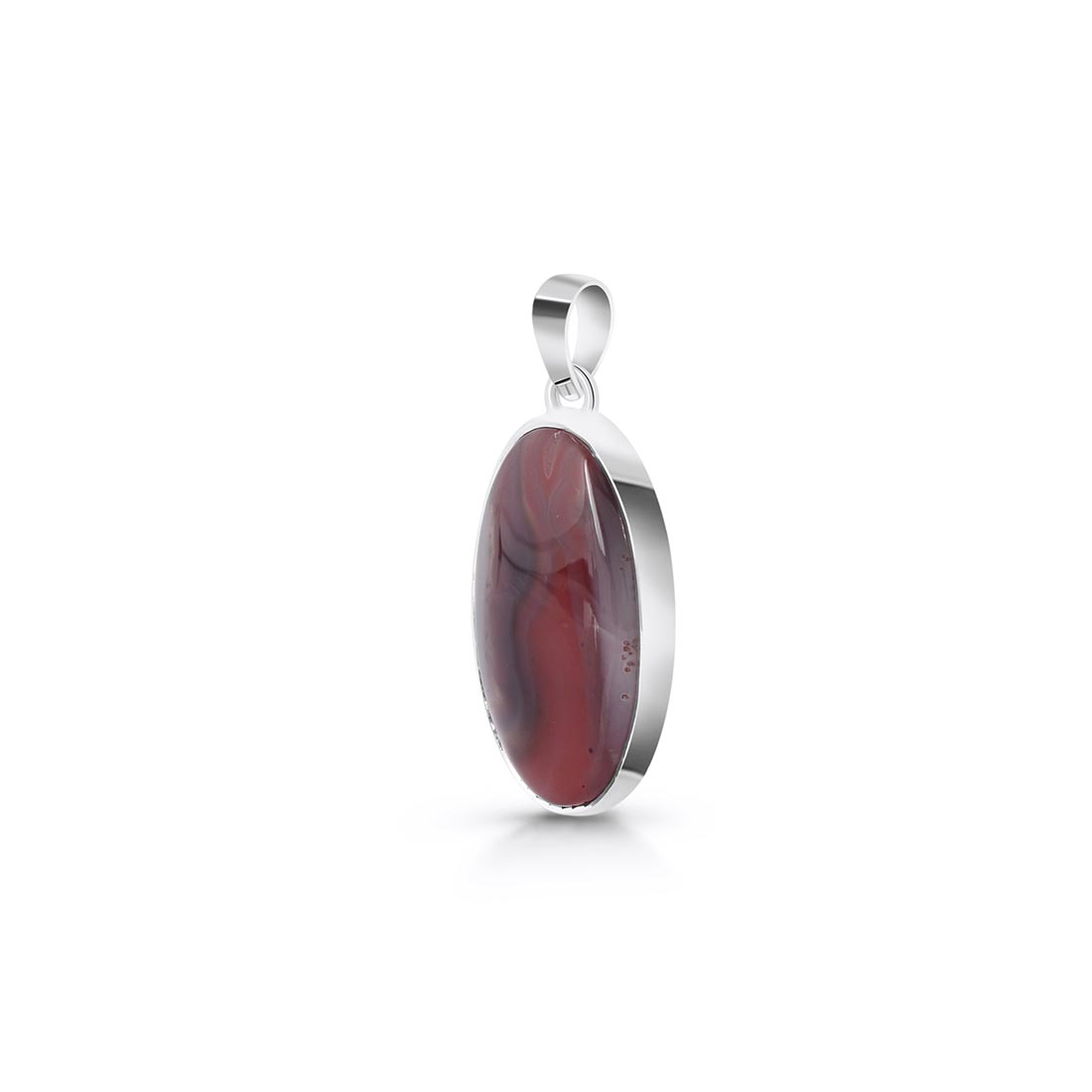 Premium Botswana Agate Pendant - Elegant Healing Jewelry (RBA-P-7)