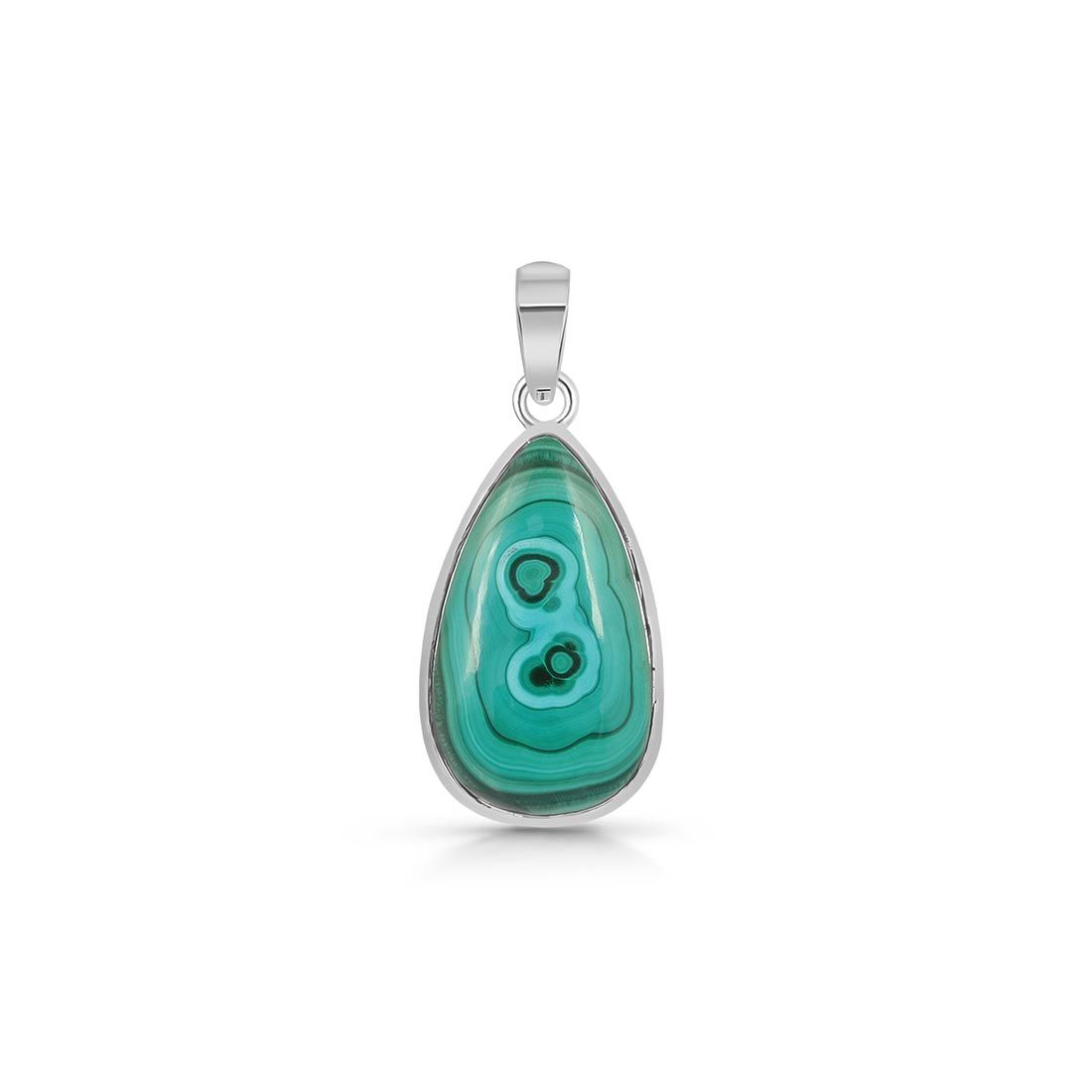 Premium Malachite Statement Pendant - MLC-P-2