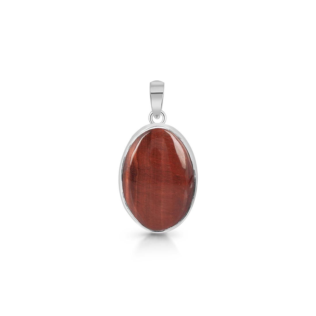 Premium Red Tiger Eye Statement Pendant - RTE-P-10