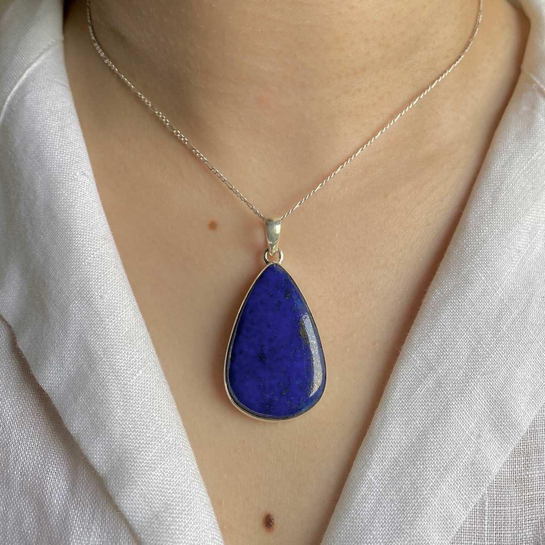 Premium Lapis Statement Pendant - LLP-P-51