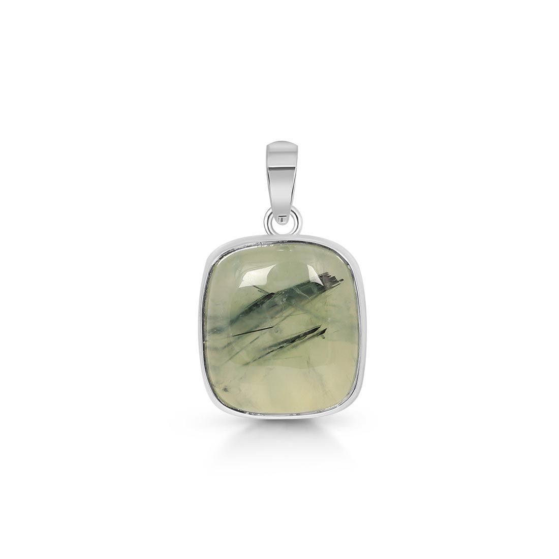 Premium Prehnite Pendant - Ultimate Statement Jewelry (PRN-P-21)