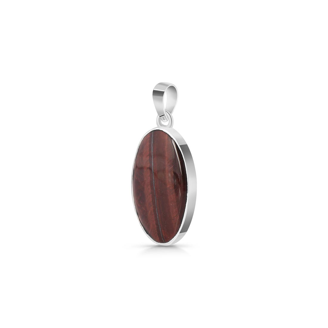 Premium Red Tiger Eye Pendant - Authentic Sagacia Jewelry