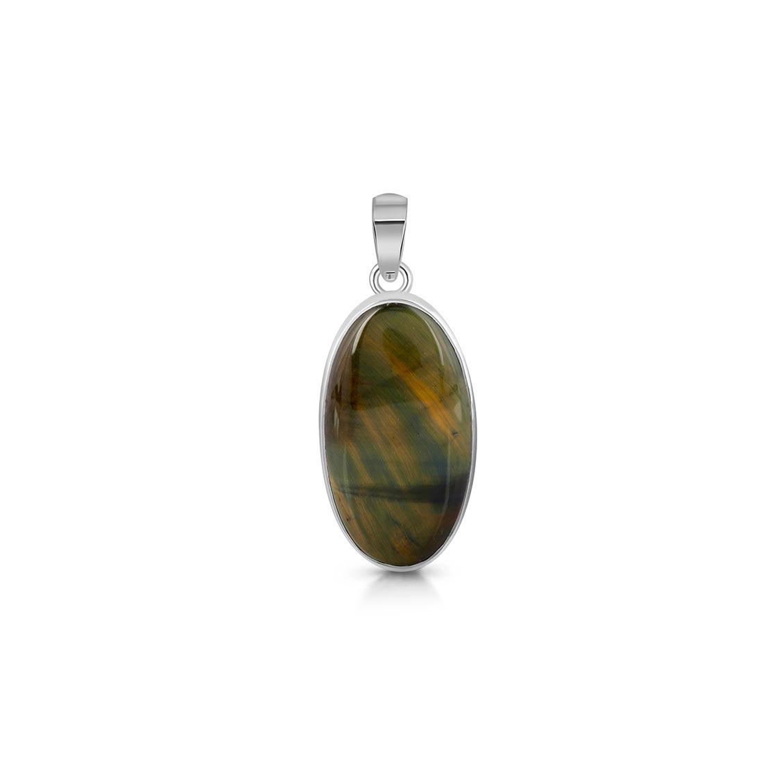 Premium Blue Tiger Eye Pendant - Elevate Your Style