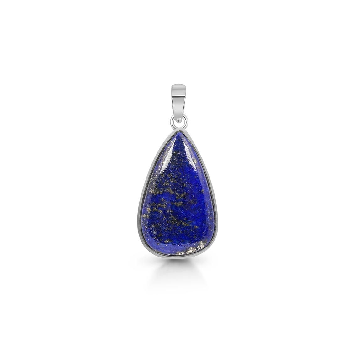 Premium Lapis Pendant - Sagacia Jewelry LLP-P-43