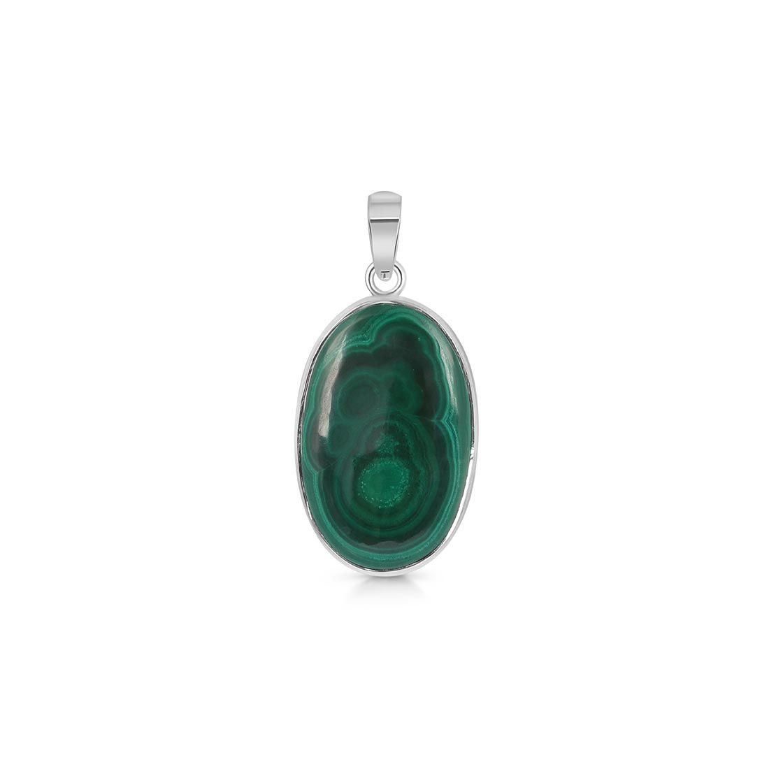 Premium Malachite Statement Pendant - MLC-P-7